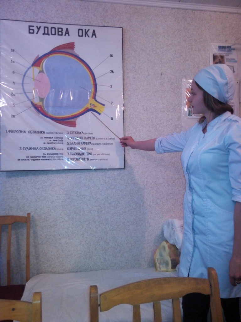 Студентка Радомська А. відповідає по темі Анатомія органа зору.jpg